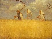 Anna Ancher hostarberjdere oil painting